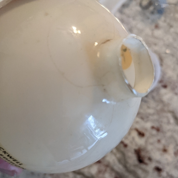 Norman Rockwell 1976 Christmas Ornament Santa Mapping his Route VTG - Picture 4 of 5